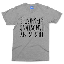 This My Handstand T-shirt Funny Gymnastics Gym Upside Down Flip Childs Gift Tee
