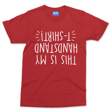 This My Handstand T-shirt Funny Gymnastics Gym Upside Down Flip Childs Gift Tee