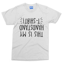 This My Handstand T-shirt Funny Gymnastics Gym Upside Down Flip Childs Gift Tee