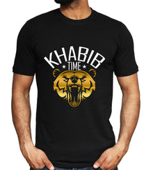 Khabib Time T-Shirt, MMA Fighter Apparel, Khabib Nurmagomedov, Mixed Martial Arts, GYM Training Shirt