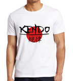 MENS Kendo T SHIRT, Japanese Kanji flag shirt, Samurai t shirt, Japan Martial Arts Sport, Mens Shirt Gift for him