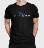 Dragon SpaceX Logo T-shirt, Spacex t shirt Print in the UK, SpaceX rocket, Elon Musk, Space Exploration Technologies, Scientist Gift