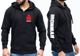 Ironman Triathlon ZIP Hoodie, Marathon / Running / Swimming / Cycling, Unisex Clothing