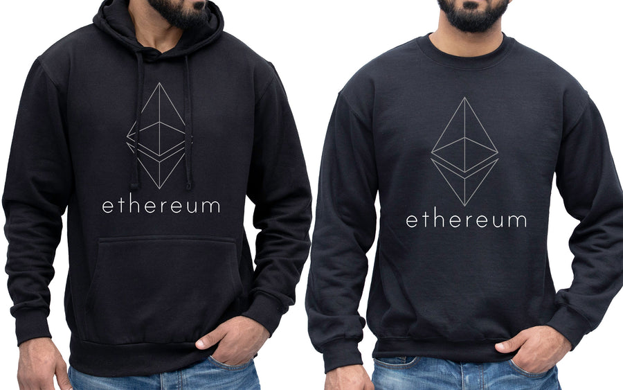 Ethereum Hoodie &amp; Sweatshirt, Eth Crypto Coin, Cryptocurrency Gift Clothing, Investing Trading Lover, HODL Bull Market 2026 UNISEX Sizes