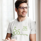 Canabis Molecule T-shirt Chemical Formula Marinol Syndros Tee Tetrahydrocannabinol Transdermal Chemistry Love Unisex T shirt