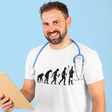 Doctor Evolution T-Shirt, Funny Doctor Evolution Shirt, Doctor Gift NHS Frontline Gift, surgeon Gift, Doctor Gifts for him her Unisex