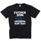 Father and Son T-shirt, Best Daddy Dad Son Matching Tees, Friendship Goals Family Love Fathers Day Gift Present