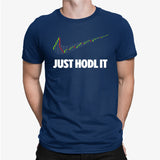 Just Hodl It T-shirt Funny Crypto Meme Parody, Bitcoin Cardano Ethereum Xrp Ripple Dogecoin Gift for Stock Cryptocurrency Investors Traders