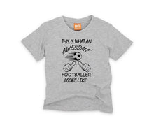 Funny Football T-shirt, Awesome Footballer Gift Shirt, Boys Football Tshirt, Footballer Gifts for Boys Son Grandson, Football Birthday