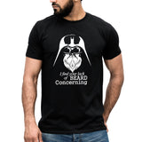 Darth Vader Beard T-shirt Star Wars Tee Parody Funny Tshirt Beard Character Fictional Jedi Starwars Mens T shirt