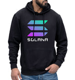 Solana Hoodie, SOL Cryptocurrency Gift, Crypto Trader Investor Hoody, Defi Trading Investing Pullover Jumper, Dad Crypto Gift for him