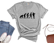 Violin T-shirt, Evolution of Violonist, Violinist Gift, Violin Gift Shirt, Musical Instrument, Violin Player, Musician Gift Shirt