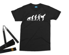 Karate T-shirt, Karate Evolution Shirt, Funny Karate Gift, Karate Kid tshirt, Martial Arts Shirt Dojo, Karate Instructor Gift Shirt UK