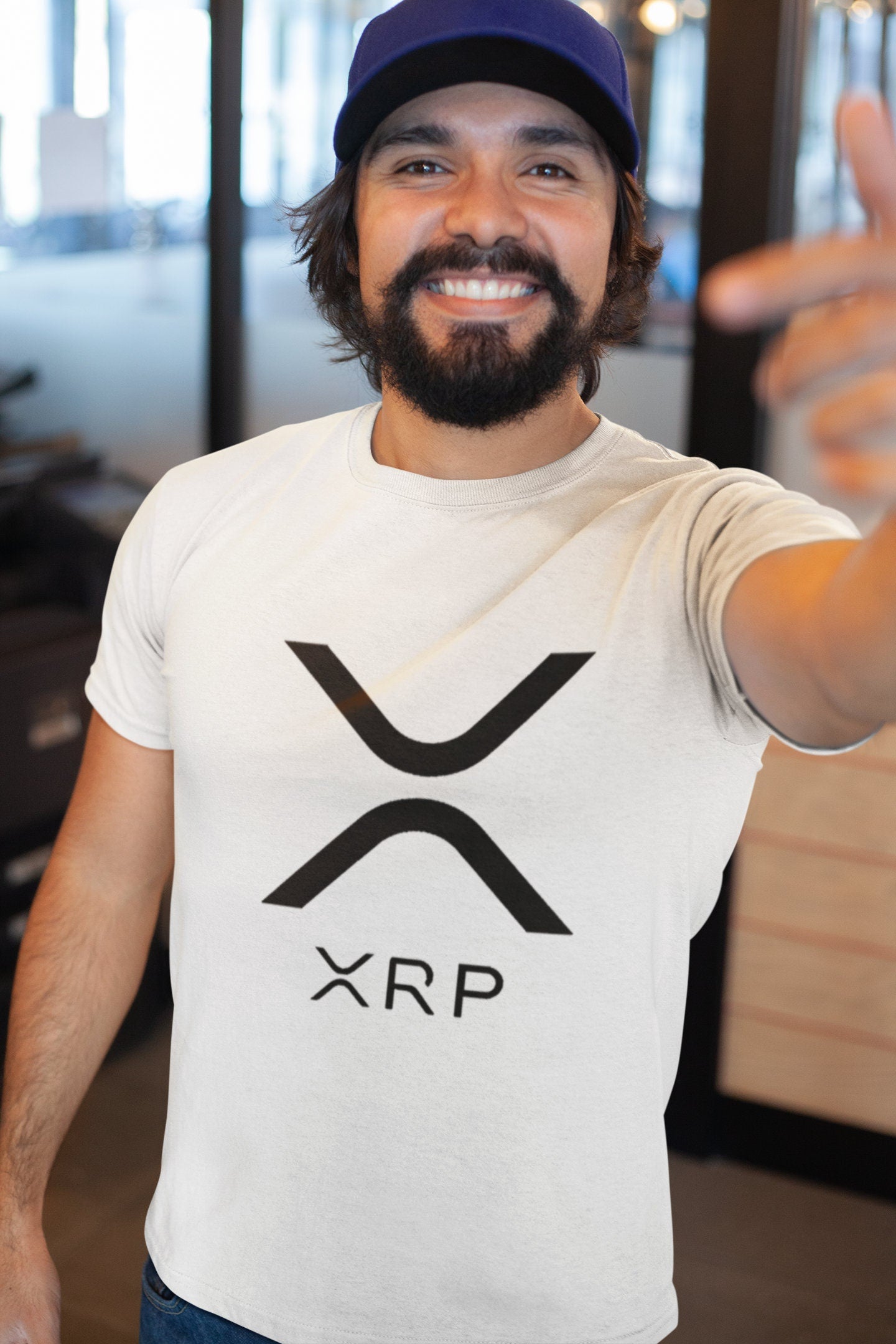 Unisex Crypto Enthusiast Shirt XRP Ripple Crypto T-Shirt - X & XRP Logo  Unisex Shirt For Cryptocurrency Fans XRP T-shirt
