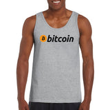 Bitcoin Vest, BTC Crypto Clothing Merch, Bitcoin Investor Gift, Cryptocurrency Gift for Him Her, Gym Sleeveless Tank Top Size S - 2XL