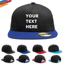 Personalised Text Logo Snapback HAT, Custom Name Message Hat, Personalised Business Company Logo, Customized Birthday Gift , Adult Hat