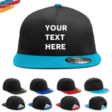 Personalised Text Logo Snapback HAT, Custom Name Message Hat, Personalised Business Company Logo, Customized Birthday Gift , Adult Hat