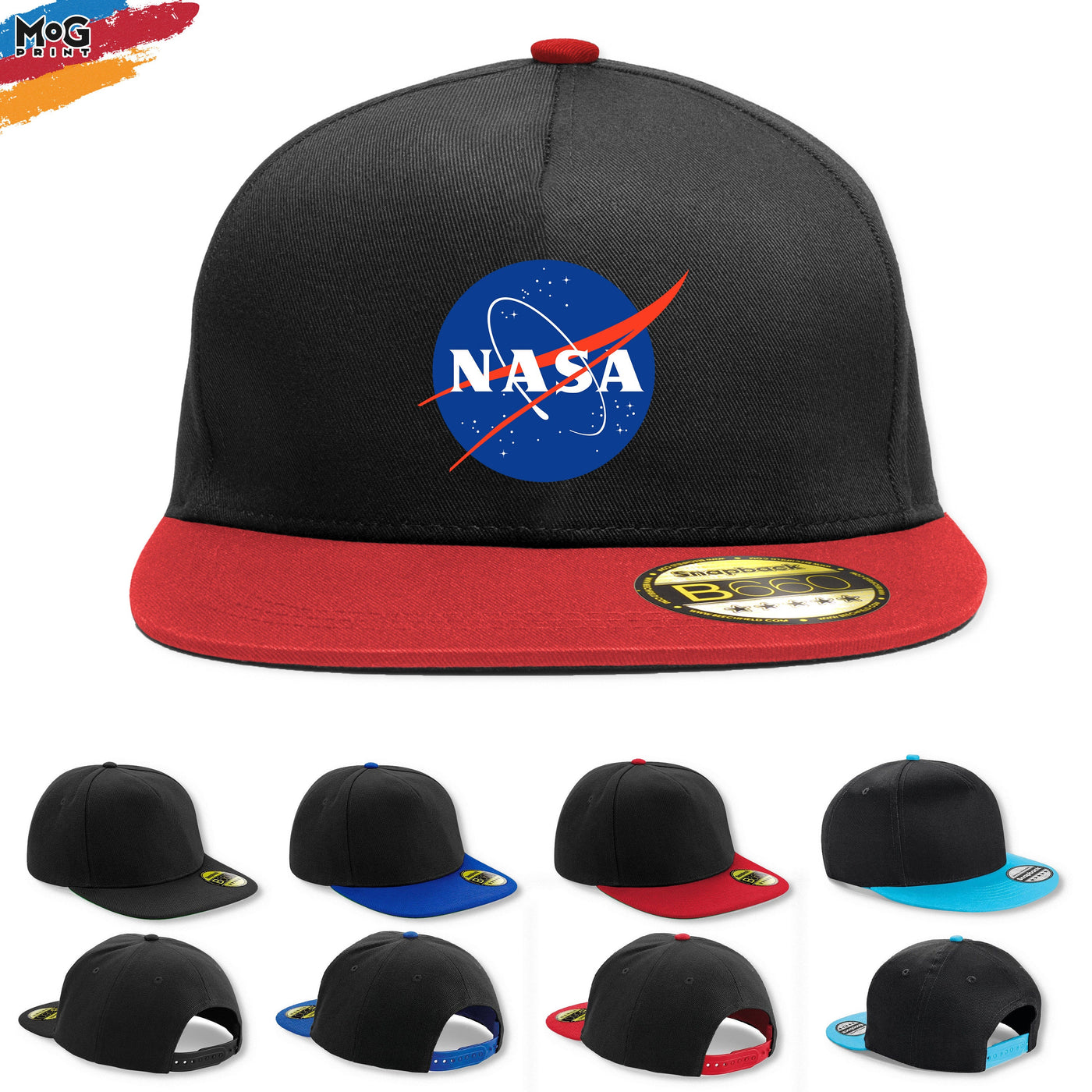 NASA Snapback Cap Space Gifts Astronomy Enthusiast Astronaut Gift Space Exploration Planet Stars Galaxy Cosmos Nasa Hat for Dad him/her
