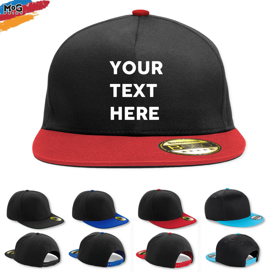 Personalised Text Logo Snapback HAT, Custom Name Message Hat, Personalised Business Company Logo, Customized Birthday Gift , Adult Hat