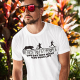 Fat People T-shirt Funny Saying One Day they Might Save Your Life Slogan For fat Person Gift For Fun Xmas Gift for him/her