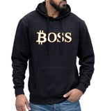 Bitcoin Boss Hoodie, BTC Crypto Coin Hodl Investor, Cryptocurrency Gifts, Bitcoin Fashion Shirt, Bitcoin Gifts, Unisex Tee All Sizes