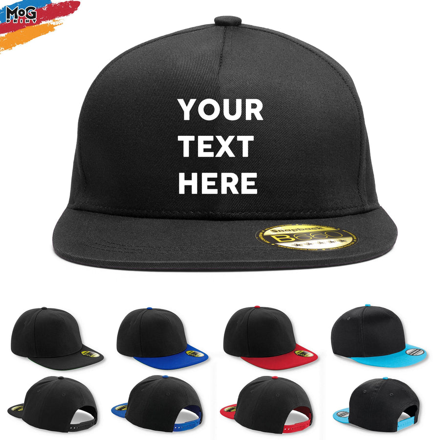 Personalised Text Logo Snapback HAT, Custom Name Message Hat, Personalised Business Company Logo, Customized Birthday Gift , Adult Hat