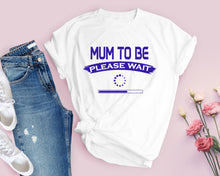 Mum to be T-shirt Pregnancy announcement Being Mother Announcing Mother to be Valentines present for New mummy Gift for her