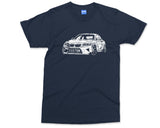 Personalised Car Number Plate T-shirt, Sports Car Enthusiast, Custom Text Shirt, Cars Racer Racing Gift Top, Personalised Gift for Him