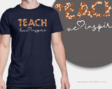 Teach Love Inspire Shirt for Teacher Inspirational Teacher Shirts Teach Love Inspire Shirt Teacher Gift T-Shirt