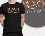 Teach Love Inspire Shirt for Teacher Inspirational Teacher Shirts Teach Love Inspire Shirt Teacher Gift T-Shirt