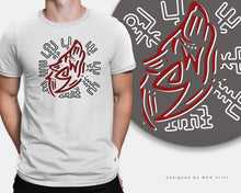 Tribal Viking Wolf T-Shirt - The Nordic Wolf - Mythology - Warriors Ragnar Lothbrok - Bjorn Ironside - Leif Erikson Workout tshirt
