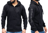 Ethereum zip hoodie, eth crypto coin, cryptocurrency gifts, ethereum hodl, defi technology, gift for coders - traders - investor Unisex