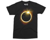 Solar Eclipse T-shirt Awakened Monochrome Sun & Moon Total Solar Eclipse Lunar Science T-Shirt Astronomy Gift