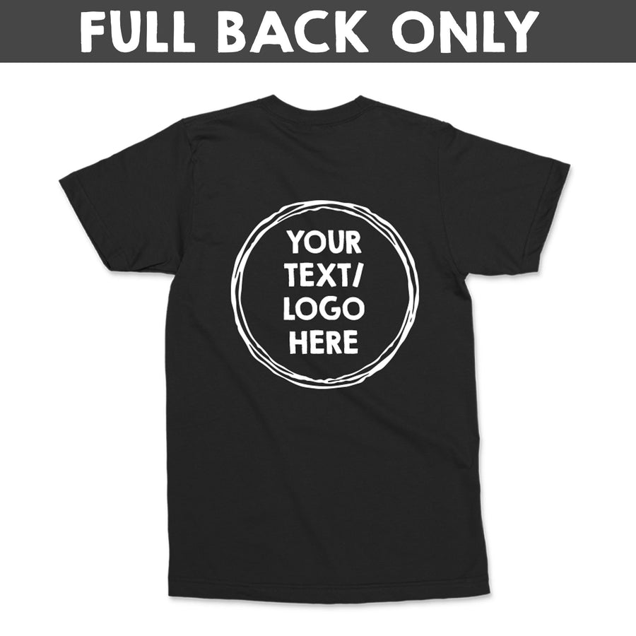 Wholesale Custom Work T-Shirt, Personalised Logo Photo Shirt, Custom Logos / Text Company Business Workwear Tshirts, All Colours & Sizes