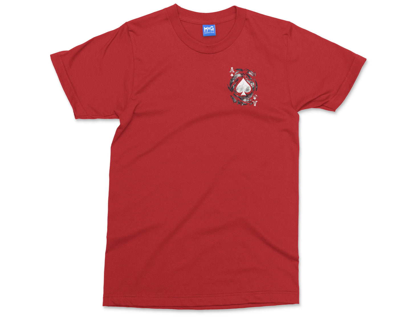 Ace of Spades T-shirt, Ace Tshirt, Poker Gift, Playing Cards T-shirt, Casual Poker Player Blackjack Casino Graphic Gift T-shirt