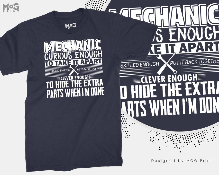 Mechanic Gift Shirt, Handyman T shirt, Technician Engineer Gift, Mechanic T-shirt for Dad, Father Gift Shirt, Dad Mechanic Gift Shirt