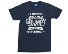 Grumpy Old Git Mens Funny T Shirt present for dad grandad Grandpa funny t shirt slogan novelty gifts Birthday Gifts