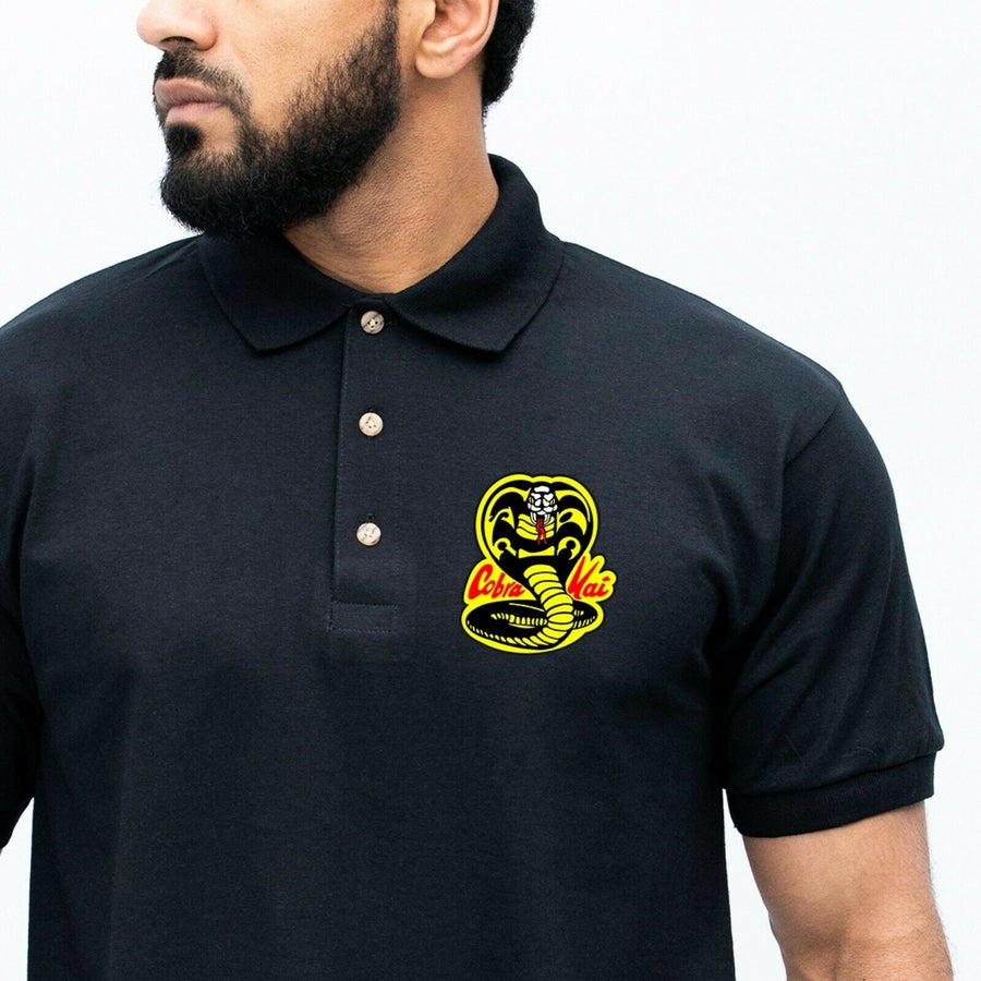 Cobra Kai Polo Shirt, Cobra Kai Retro TV Show Martial Arts Mma Gym Shirt, Mixed Martial Arts Judo, Shirt Gift For Him Vintage Movie Top