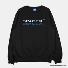 Spacex Mirrored Sweater, Cosmic Astronomy Gift, Spacex Gifts, Spacex Jumper, Spacex Sweatshirt, Space Enthusiast Gift, Unisex