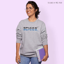 Spacex Mirrored Sweater, Cosmic Astronomy Gift, Spacex Gifts, Spacex Jumper, Spacex Sweatshirt, Space Enthusiast Gift, Unisex