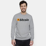 Bitcoin Logo Sweater Jumper Cryptocurrency Blockchain Currency Sweatshirt For Investors Crypo-Apparel Satoshi Nakamoto