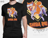 Shiba Inu Logo Cyberpunk Edition T-shirt Crypto Shiba inu Army Vaporwave Army Crypto-Metaverse ShibaToken-Cryptocurrency Coin T-Shirt Gift