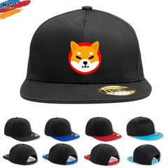 Shiba Inu Logo Crypto Snapback Hat, Funny Cryptocurrency Dog Coin, Shiba Inu Investor Gift, Just Hodl It Meme, Shiba Inu Hat, Unisex