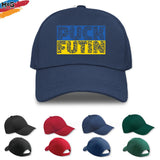 Puck Futin Baseball Cap Stop Putin, F Putin Support Ukraine Hat, Stand With Ukranie Solidarity Love To Ukraine Pray For Ukraine F*ck Putin