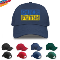 Puck Futin Baseball Cap Stop Putin, F Putin Support Ukraine Hat, Stand With Ukraine Solidarity Love To Ukraine Pray For Ukraine F*ck Putin