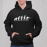 Evolution Of Pool Hoodie, Snooker Shirt, 8 Ball Pool, Pool Player Gift, Cue Sports Hooded Jumper, Unisex