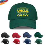 Funny Uncle Gift Baseball Cap, Best Uncle in the Galaxy, Uncle Star Wars Gift, Uncle Gifts, Funny Hat for Uncle Fathers Day Birthday Cap