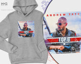 Andrew tate hoodie, top g, andrew tate hustlers university hoody, tate speech hustlers university andrew tate confidential top g jumper