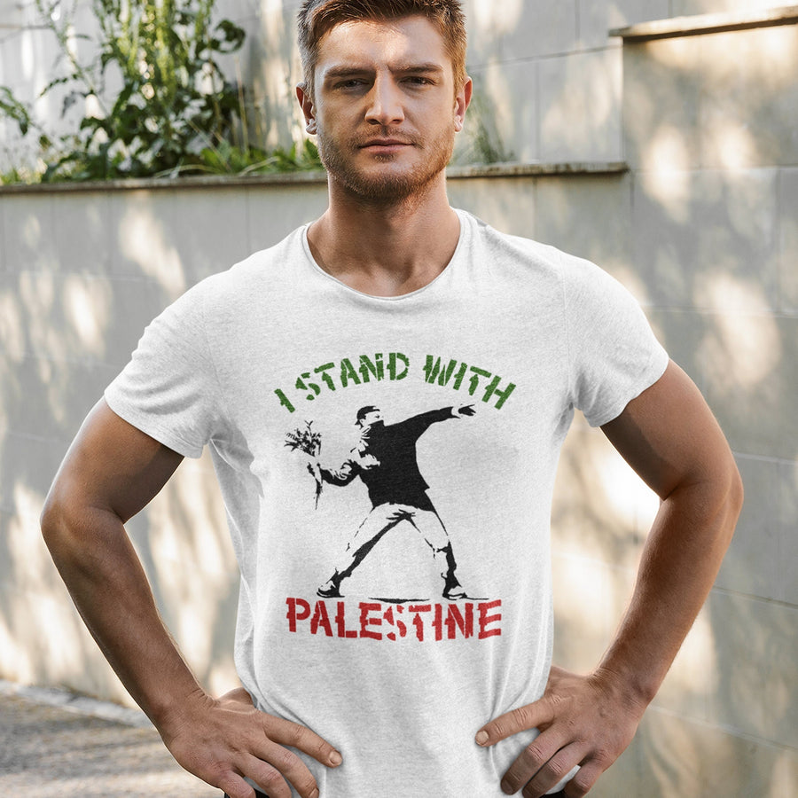 Stand With PALESTINE T-shirt, Free Palestine Shirt, Save Gaza Freedom, Riot Protest, Stop Israeli Occupation, Unisex Tee Top All Sizes