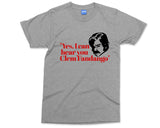 Clem Fandango T-shirt Yes I can hear you Slogan TV line Fictional Character Funny TV Comedy Personality Gift for him/her